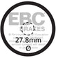 Ebc Brake Pads For Yamaha XP 560 T-Max 2012-2026 Semi-Metallic Set of 2 SFA621V