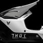 THOR Youth Fleet Storm Helmet BK/WH 2025 Model