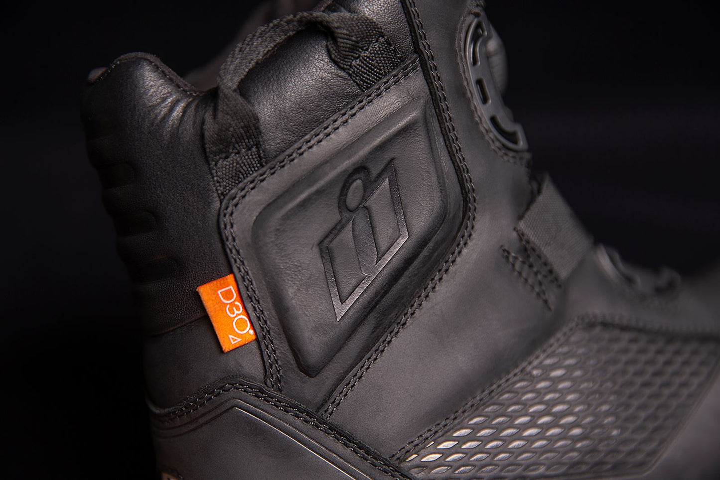 Icon Stormhawk Waterproof Boots Black