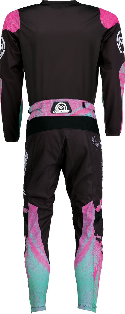 Moose Racing Jersy Qualifier Pink/Teal 24 Model