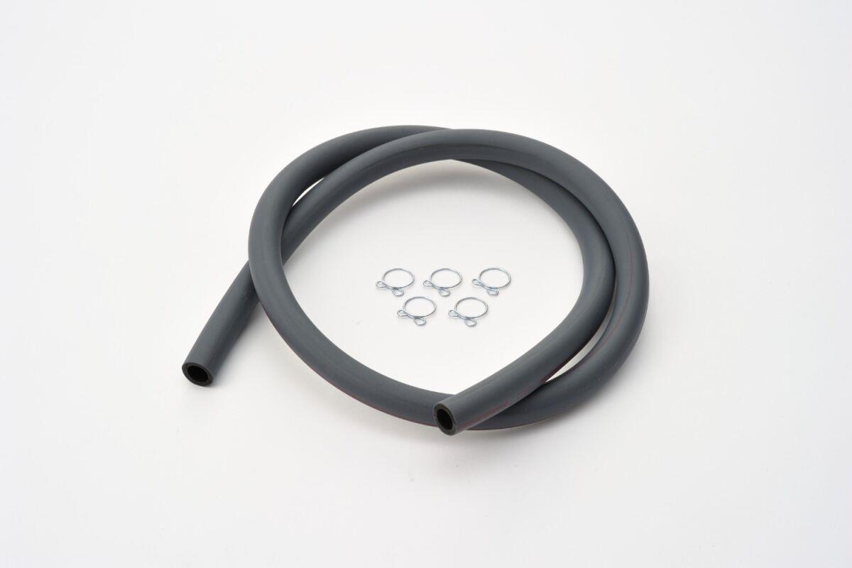 Daytona Fuel Hose 2-Layered 10mm x 15mm 1M Heatproof 10 Bar Black 96464