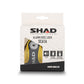 SHAD SC61A DISK LOCK - YELLOW C0S6103A