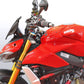 WRS Windscreen Sport Ducati Streetf V4 Mt Black Du015no