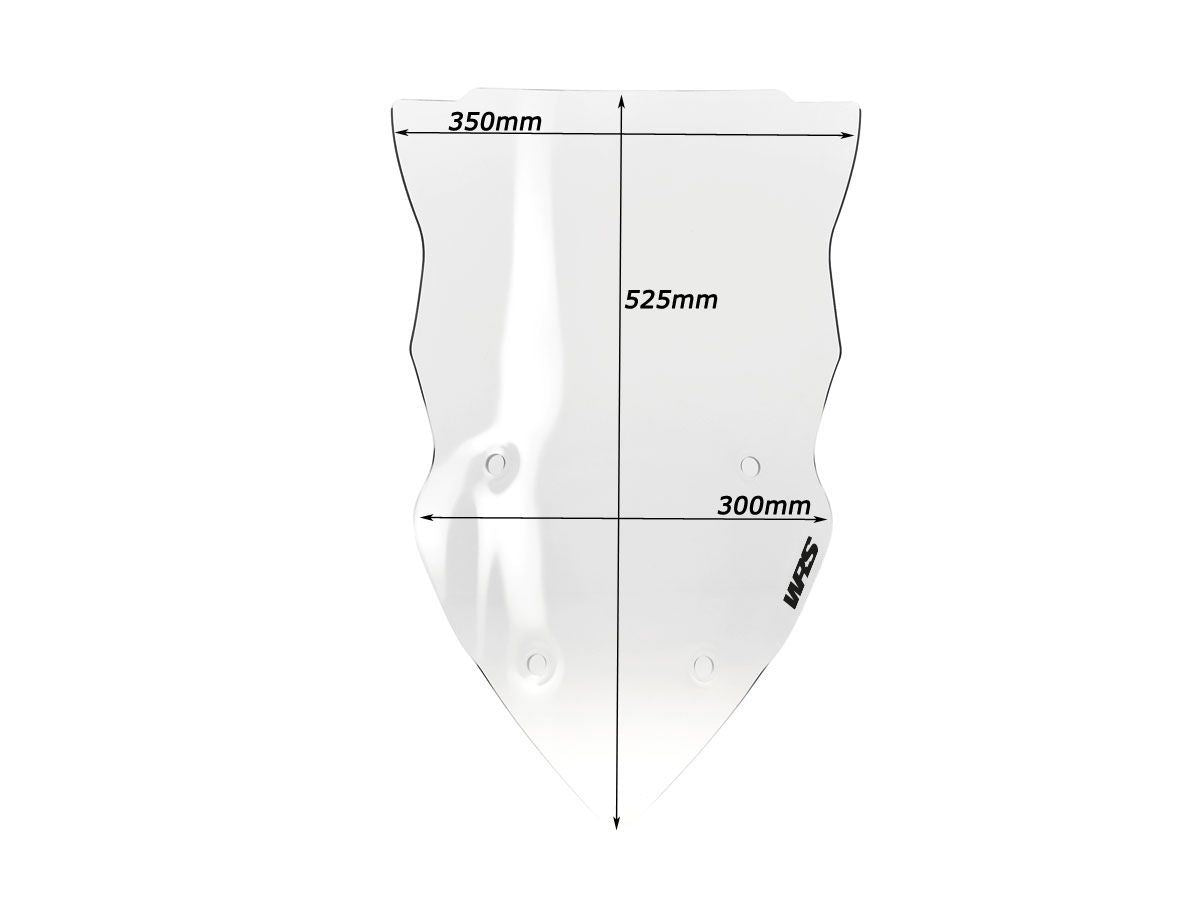 WRS Windscreen Tour Multistrada Clear Du003t