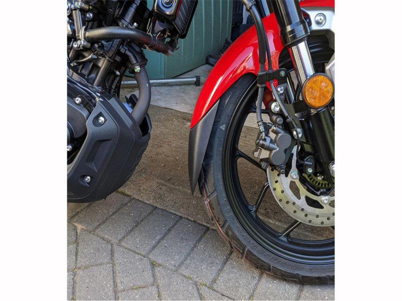 PUIG Front Fender Extender Black for Yamaha XSR 125 21-25 21638N