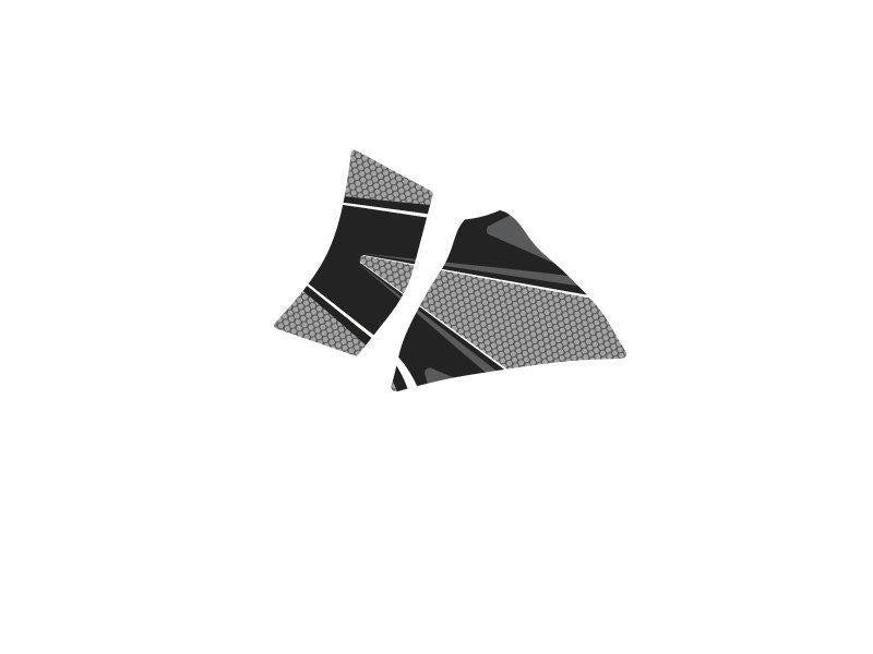 Puig Radikal Yoke Protector Grey 20361W