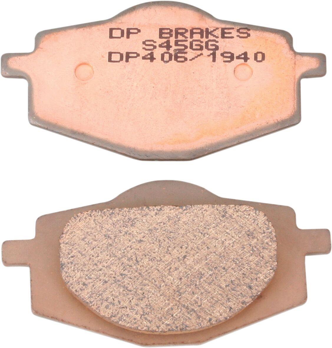 Dp Brakes Standard DP Sintered Brake Pads For Yamaha YBR 125 1984-2011 DP406