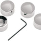 Drag Specialties Die-Cast Head Bolt Covers For Harley FLHR 1750 86-17 04-0901