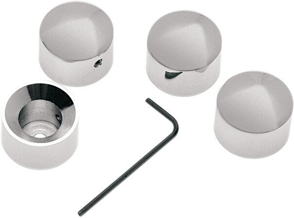 Drag Specialties Die-Cast Head Bolt Covers For Harley FLHR 1750 86-17 04-0901