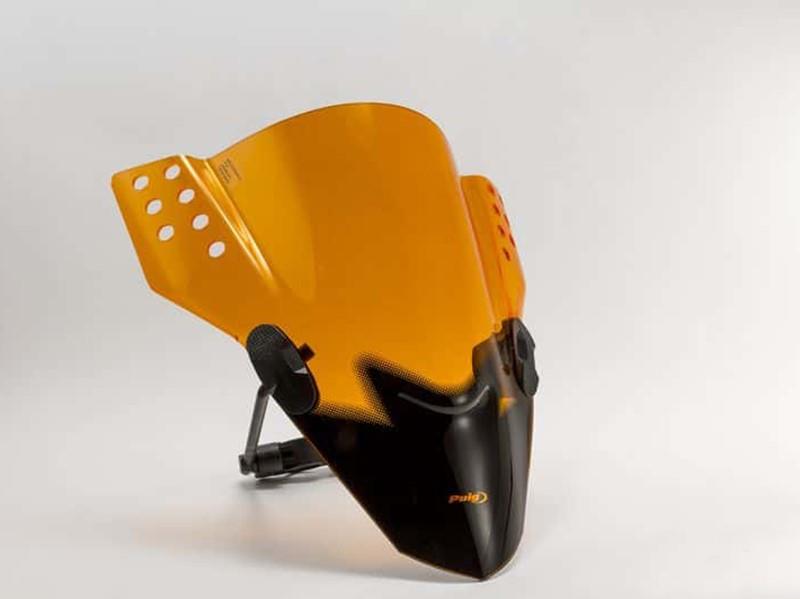 PUIG Rafale Screen Orange for Yamaha MT-07/MT-09/MT-10 14-24 6894T