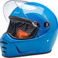BILTWELL Lane Splitter Blue Motorcycle Helmet