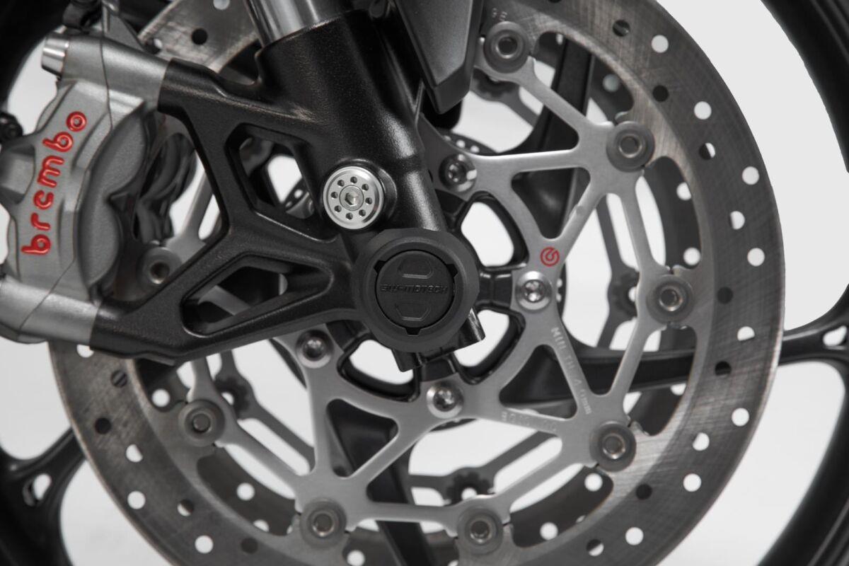 SW MOTECH Front Axle Slider Set For KTM DUKE 790 2009-2024 STP.04.176.10501/B