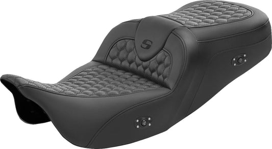 Saddlemen Honeycomb Roadsofa Seat Without Backrest For Harley Davidson FLHXS 1868 ABS 08-23 808-07B-189HCT
