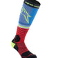 Alpinestars Mx Pro Socks Blue Red Black