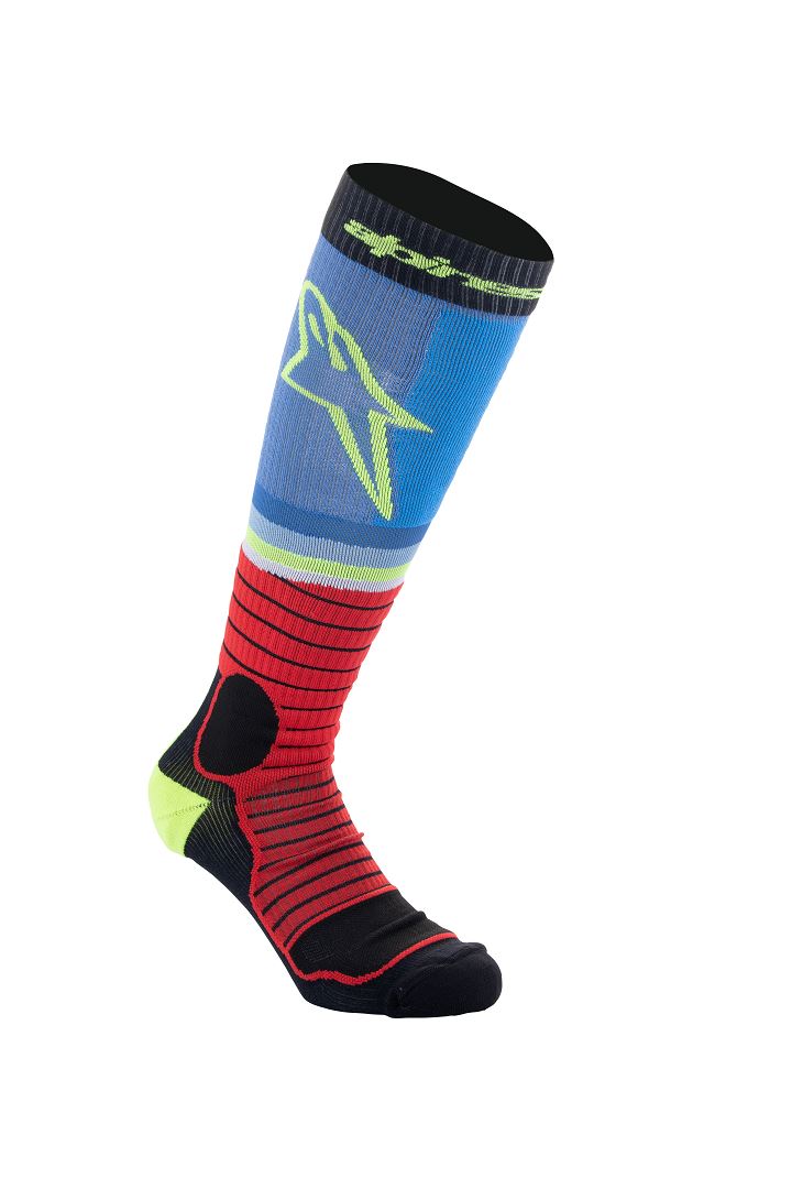 Alpinestars Mx Pro Socks Blue Red Black