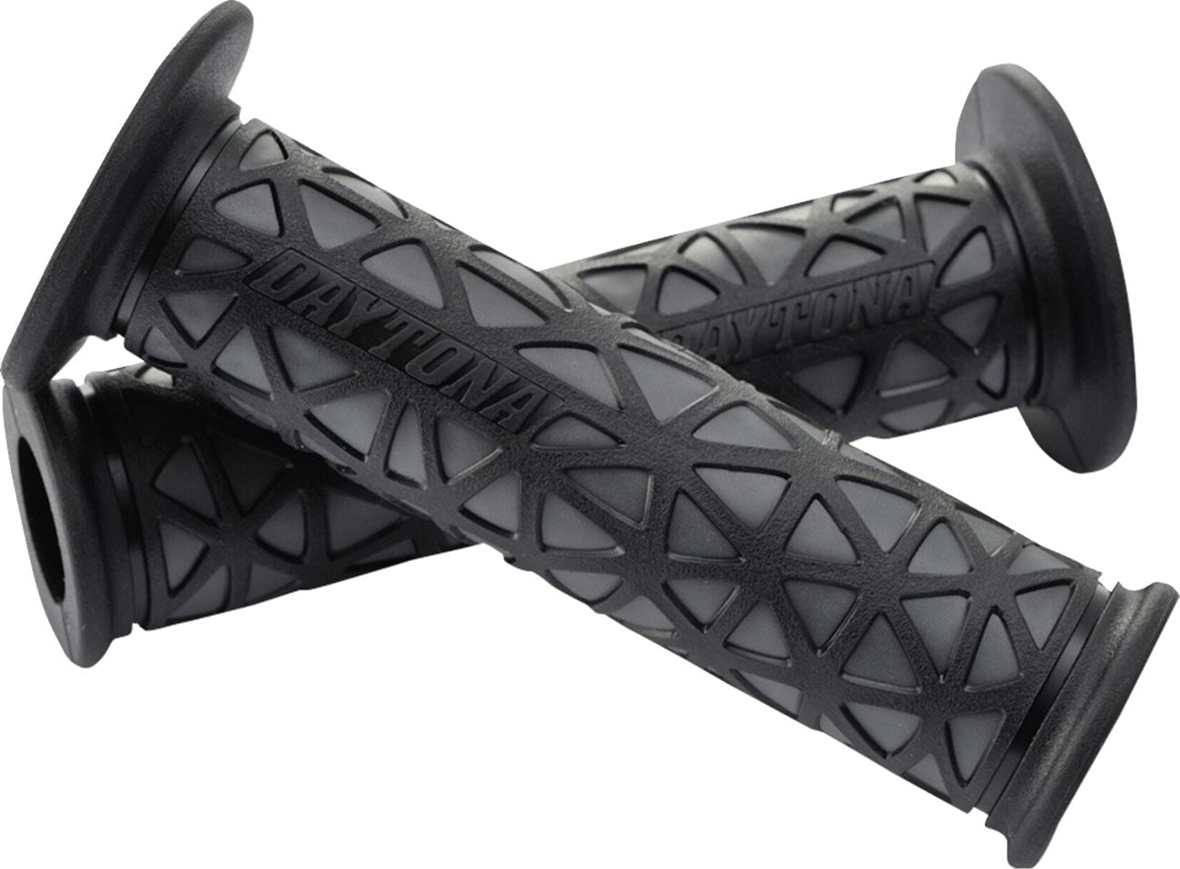 Daytona GRIPPYGRIP GGD-Cell Grip Gray Open End 7/8 Handlebar Pair 88672