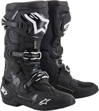 Alpinestars Tech 10 Boots Black White