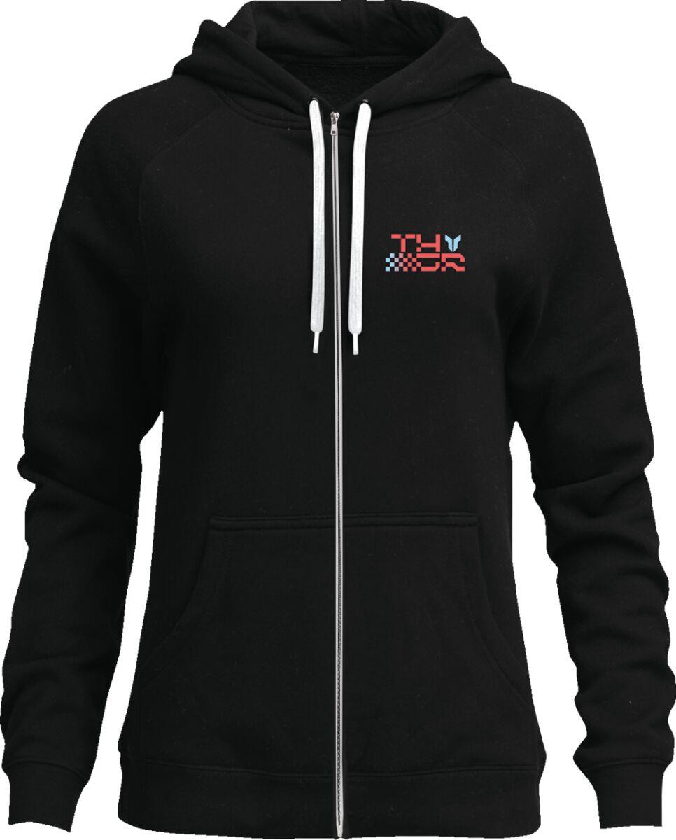 THOR Women's Vantage Zip-Up Hoodie Black