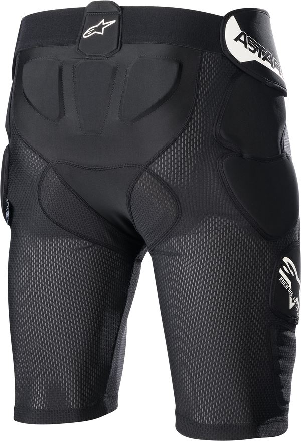 Alpinestars Plex Motorcycle Shorts Black White