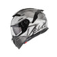 PREMIER HELMETS Devil Carbon Gray/White Motorcycle Helmet