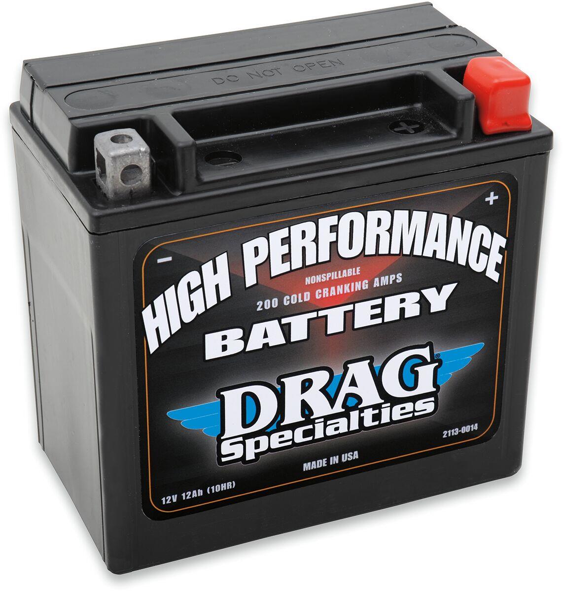 Drag Specialties Battery For Harley RA 1250 2004-2024 Each DRSM7RH4L