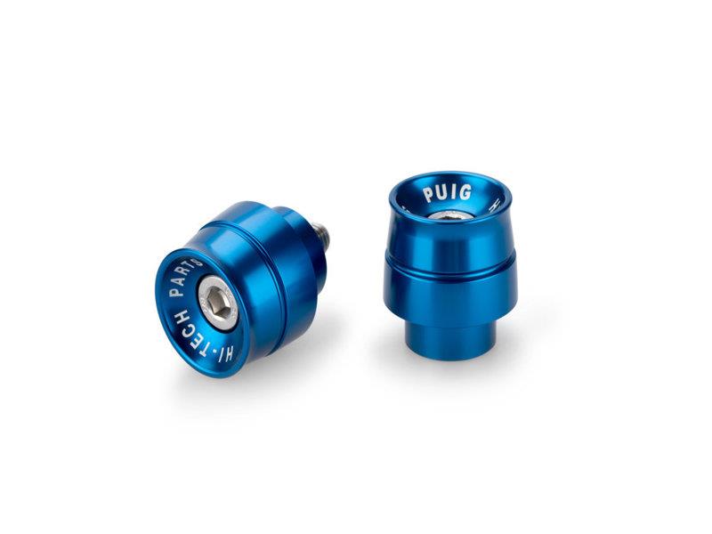 PUIG Speed Bar Ends Blue for Yamaha MT-07 Tracer/7/7 GT/700/700 GT 16-25 21450A