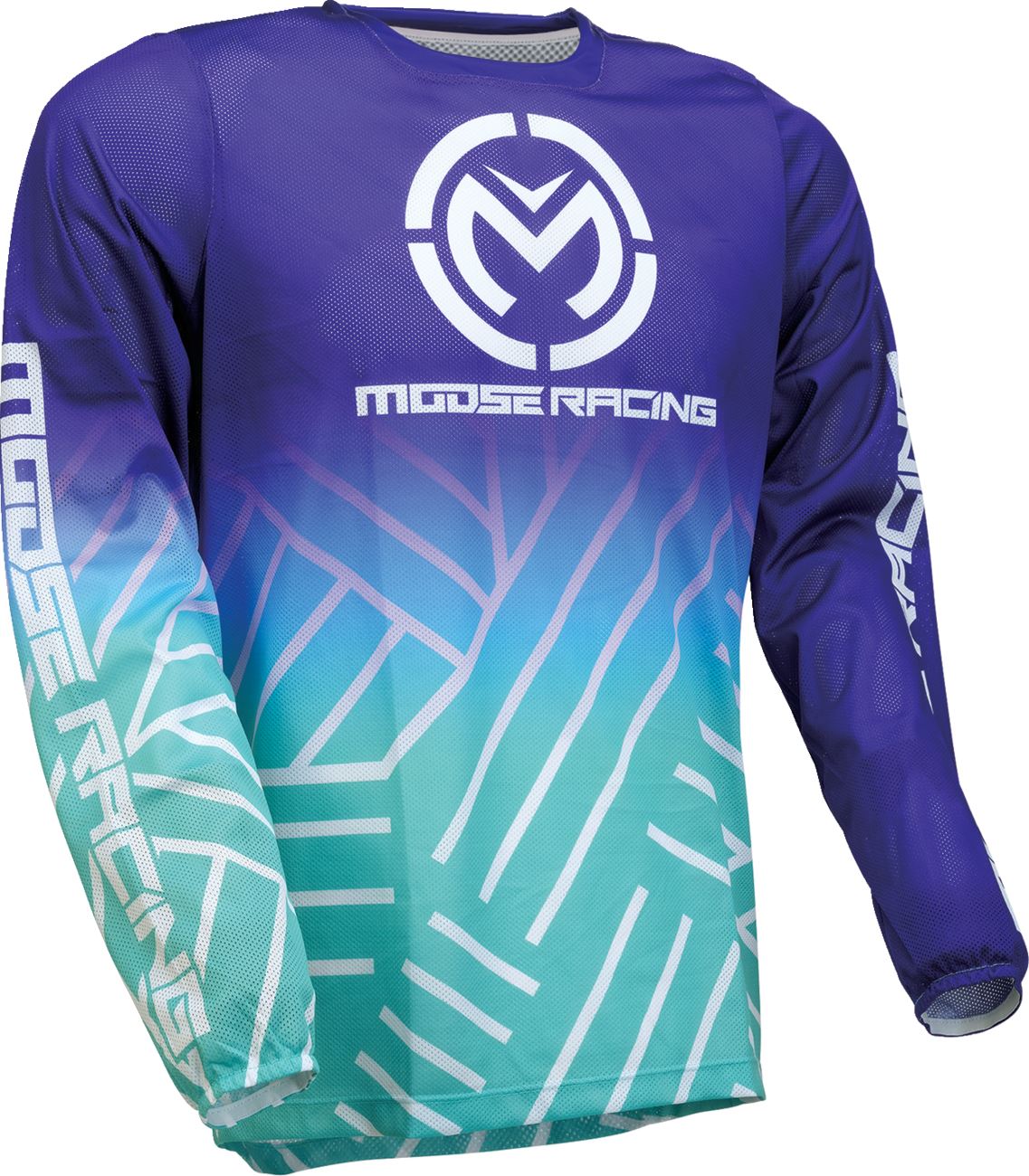 Moose Racing Soft-Goods Jersey Sahara Purple/Turqoise 24 Model