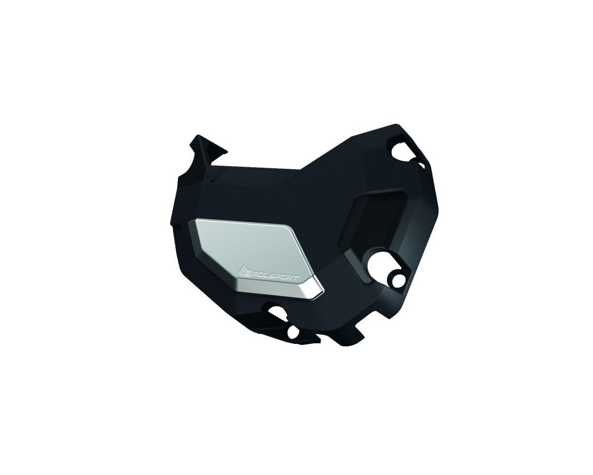 Polisport Alternator Cover For Kawasaki Z 900 2017-2021 Black Silver 8485400001