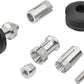 Daytona RING Handlebar Ends CNC Black Aluminum Pair 14-19mm Fitment 81228