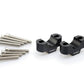 Puig 20mm Handlebar Risers For 29mm Bars Black 7642H