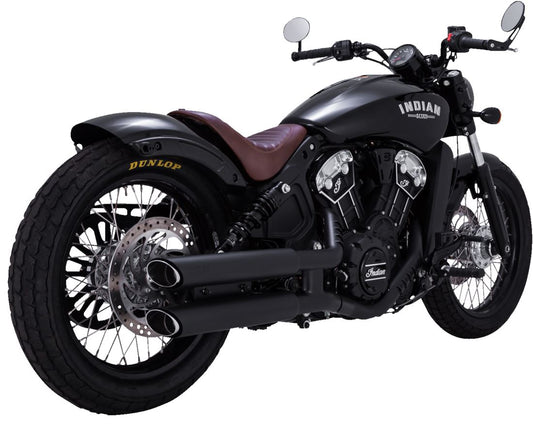 Vance & Hines 3" Twin Slash Slip-On Mufflers For Indian Scout 60 15-24 48323