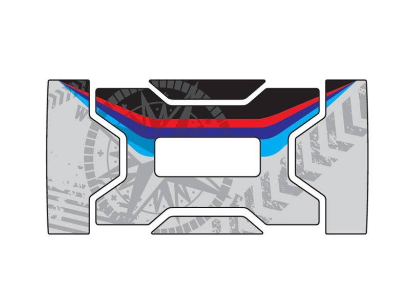 Puig Top Case Stickers / Decals Black 6797N
