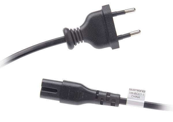 Shimano SM-BCC1-1 EU Charger Power Cable – Di2 & STEPS Compatible (21201183)