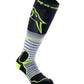 Alpinestars Mx Pro Socks White Black Yellow