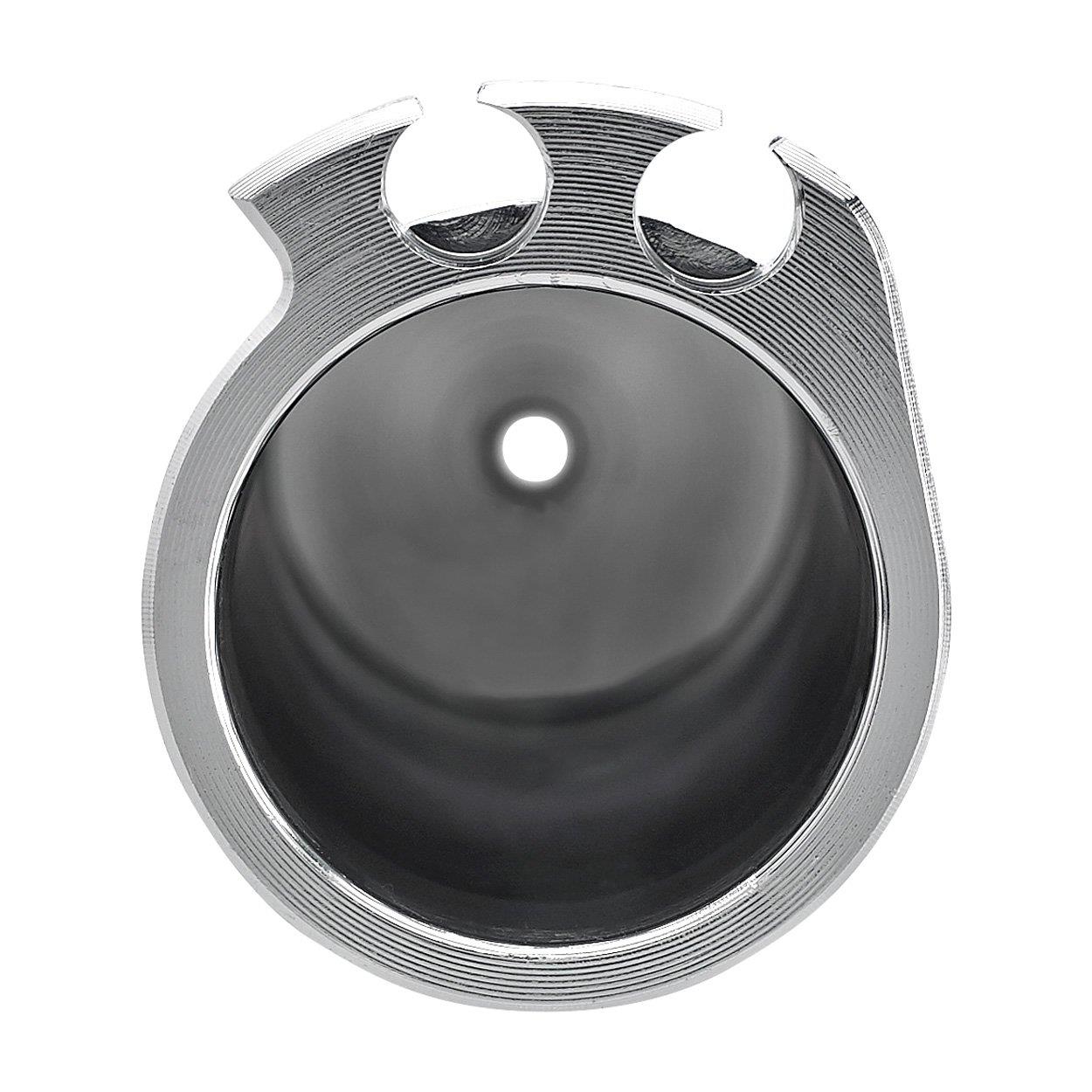 Biltwell Whiskey Throttle Tube 1" - Silver V-Twin Motorcycle