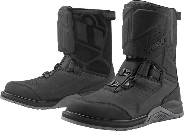 ICON Alcan Waterproof Motorcycle Boots