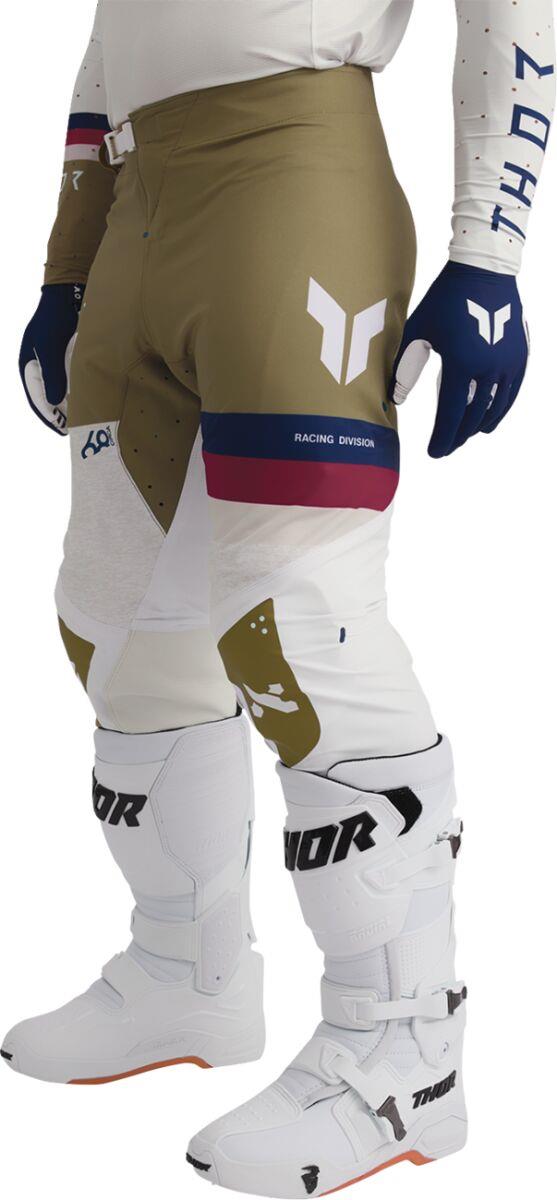 THOR Sportmode League Pants Tan/White