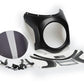 Puig Retro Black Semi Fairing And Screen 195mm Dark Smoke 9588W