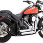 Vance & Hines Shortshots Staggered Exhaust System SS For HD FLS 1690 12-17 17225