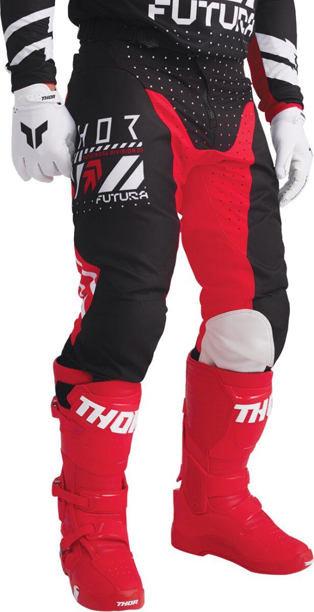 THOR Launchmode Futura Pants Red/Black