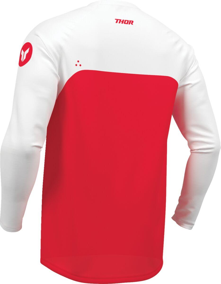 THOR Ridemode Menace Jersey White/Red