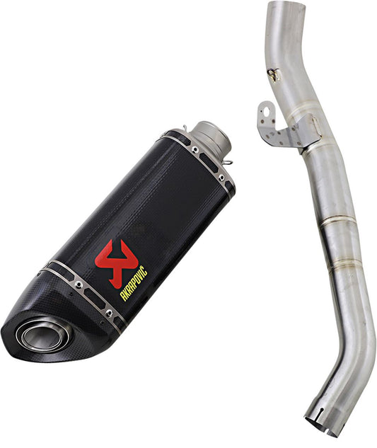 Akrapovic Slip-On Line Muffler CF For Triumph Street Triple 765 RS 17-22 S-T7SO3-APC