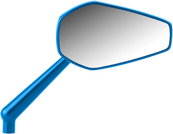 Arlen Ness Mini Stocker Forged MIrror Blue Aluminum Screw-In Right 13-153