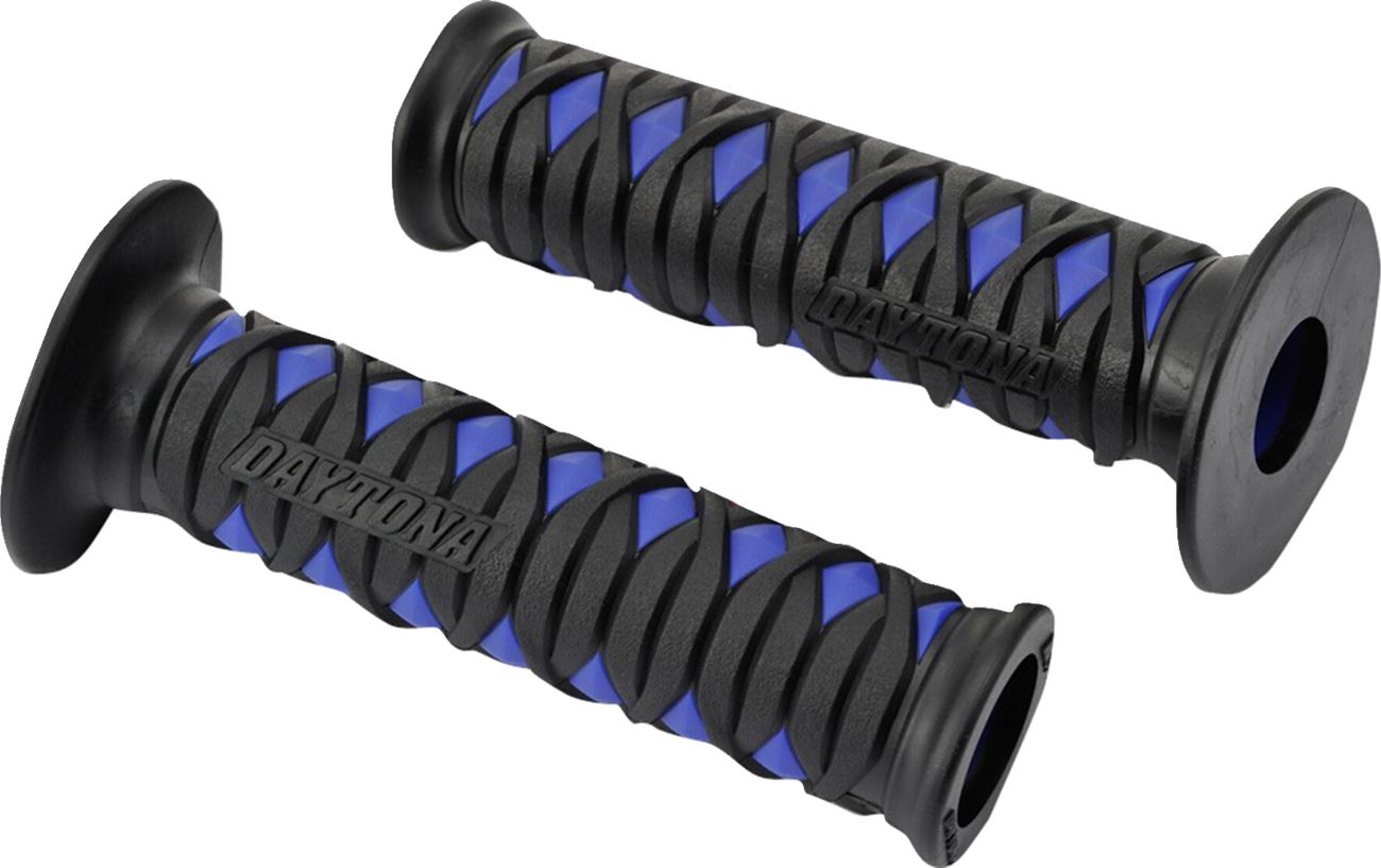 Daytona GRIPPYGRIP GGD-Katana Grip Open Blue Handlebar Grips 22mm Pair  88574