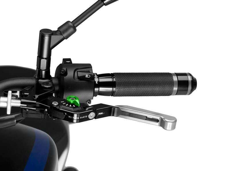 Puig Extendable Folding V3 Clutch (Silver Extender With Blue Selector) Green 21840F