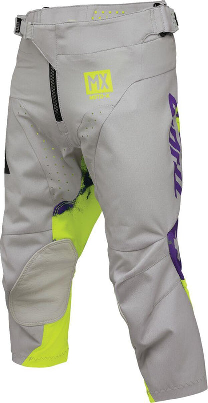 THOR Youth Launchmode Bleach Pants Yellow/Gray
