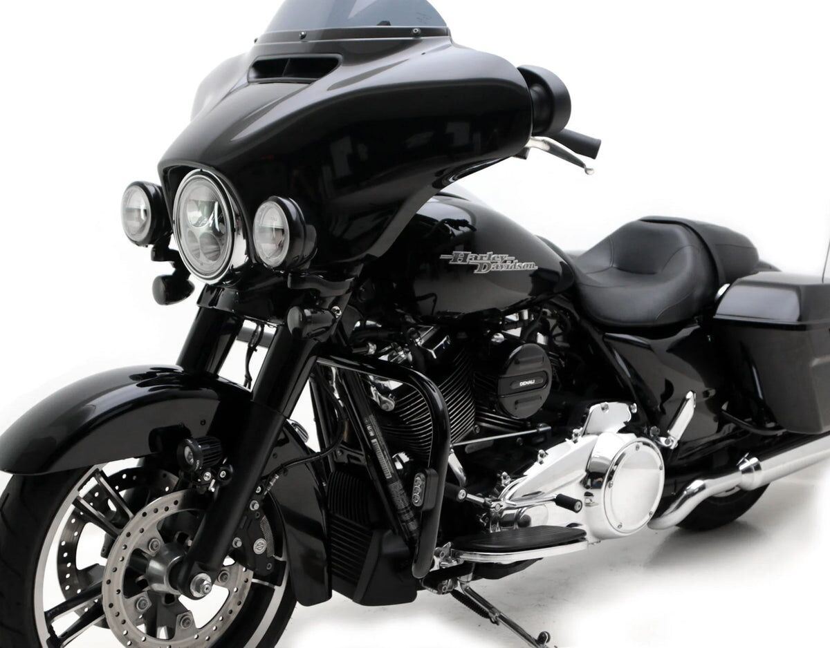 Denali Og Horn + Cover + Harness For Harley Davidson FLHXS 1868 14-23 Dnl.Sb.Vt200