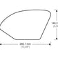 PUIG Side Tank Pad Protector Clear for Suzuki GSX R 1000 17-21 20084W