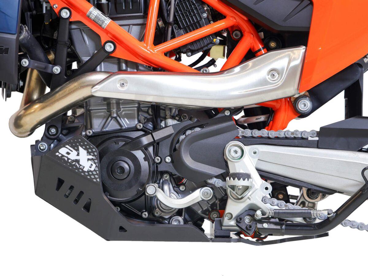 AXP Racing Adventure Skid Plate For KTM Enduro 690 R 2026 Black AX1816