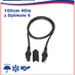 Optimate SAE to SAE 5amp Waterproof Charge Cable Extension Cord O33